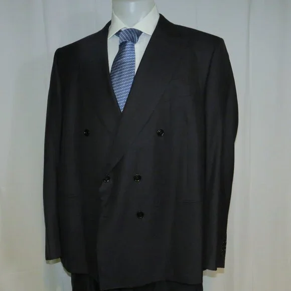 Ermenegildo Zegna Su Misura Esclusively Trofeo 600 Double Breasted Suit 52R